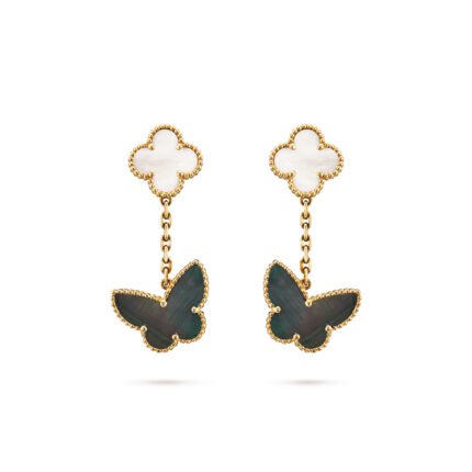 VAN CLEEF ARPELS LUCKY ALHAMBRA EARRINGS VCARD79700