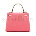 HERM�S MASTER ROSE KELLY 25 GOLD HARDWARE (25*17*7cm) - Image 2