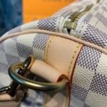 Louis Vuitton Damier Azur Keepall Bandouliere 55 N41429 - Image 8