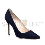 MANOLO BLAHNIK BB NAVY SUEDE POINTED TOE PUMPS 9XX-0417-0019 - Image 2
