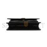 YSL SUNSET CHAIN WALLET IN CROCODILE-EMBOSSED SHINY LEATHER 533026DND1J1000 (19*14*5.5cm) - Image 4