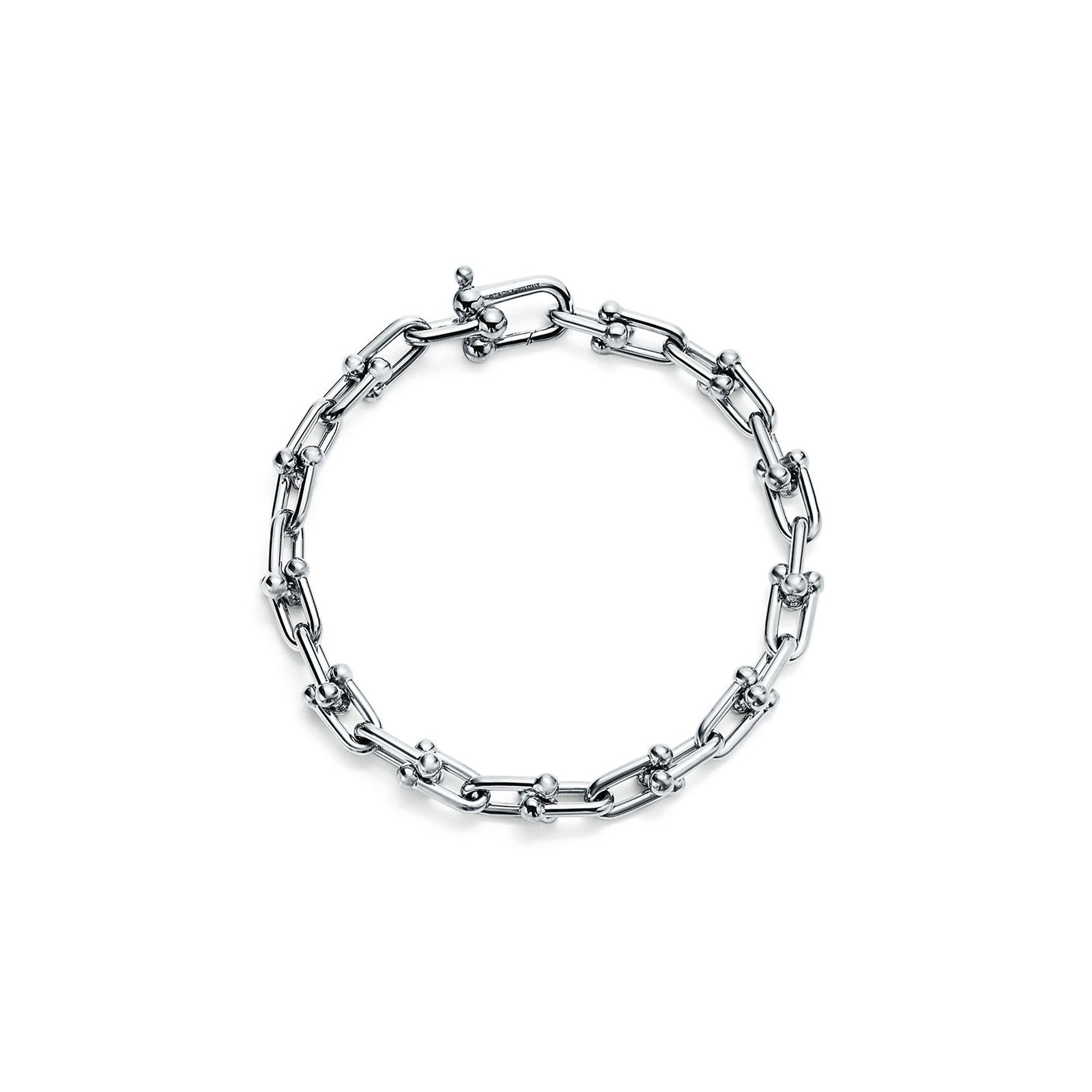 bde540357c4efea7cdda0f1d1afb1240ca3cddb6 TIFFANY SMALL LINK BRACELET IN STERLING SILVER 60153085 - Image 1