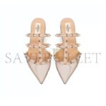 VALENTINO ROCKSTUD PATENT-LEATHER MULE 5W2S0H15VNW_P45 - Image 4