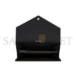 YSL CASSANDRE MATELASS� LARGE FLAP WALLET IN GRAIN DE POUDRE LEATHER�372264BOW081000 (19*11*3cm) - Image 4