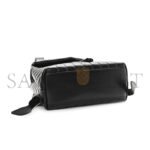 YSL LOULOU SMALL BACKPACK BLACK IN QUILTED LEATHER 516272909633 (26*22*11cm) - Image 3