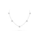 VAN CLEEF ARPELS FLEURETTE NECKLACE, 5 FLOWERS VCARP9VC00