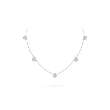 VAN CLEEF ARPELS FLEURETTE NECKLACE, 5 FLOWERS VCARP9VC00