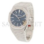 AUDEMARS PIGUET ROYAL OAK 37MM BLUE DIAL WATCH 15454 - Image 2