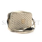 YSL LOU CAMERA BAG IN QUILTED LEATHER METALLIC 5205341133161 (23*16*6cm) - Image 2