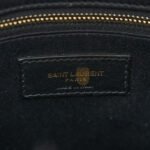 YSL NIKI RAFFIA SHOULDER BAG IN BLACK 1550433 (22*16.5*12cm) - Image 6