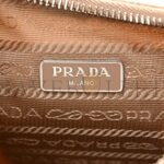 PRADA TESSUTO NYLON SAFFIANO MINI RE-EDITION 2005 BAG CAMMEO (22*17*6cm) - Image 5