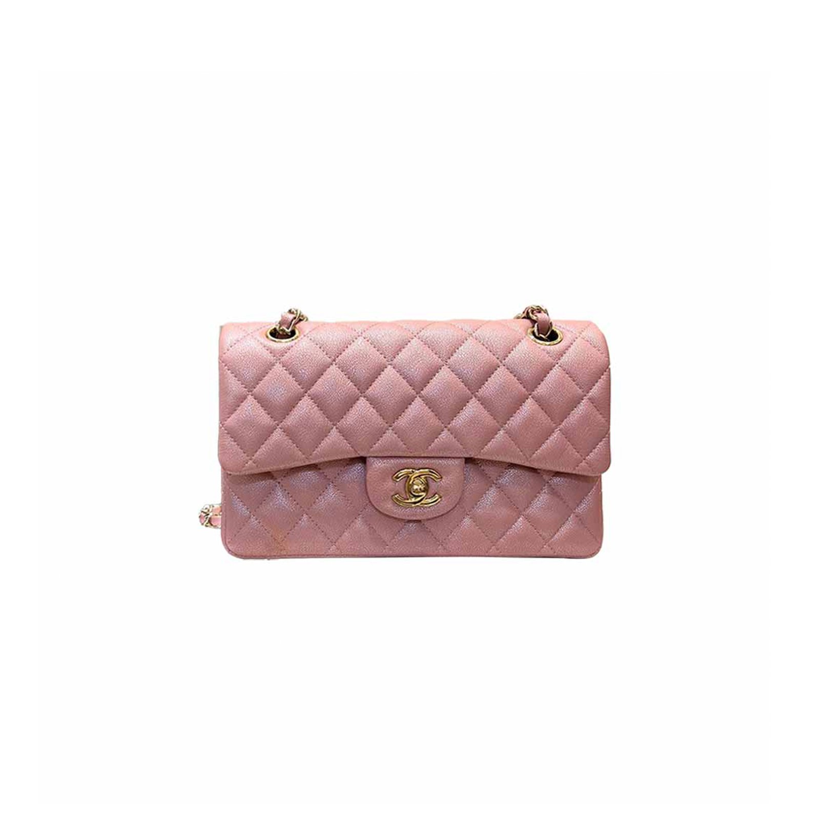 c101b38e8fa2d58174bfc9bc649f08ee06ce8277 CHANEL SMALL CLASSIC FLAP A37586 (23*14.5*6cm) - Image 1