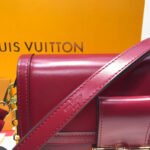 Louis Vuitton Smooth Calfskin Leather Dauphine MM M55735 M55821 - Image 7