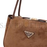 PRADA MEDIUM SUEDE SHOULDER BAG 1BA444 (28*16*10.5cm) - Image 3