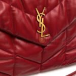 YSL PUFFER MEDIUM CHAIN BAG IN QUILTED LAMBSKIN 5774751EL076008 (35*23*13.5cm) - Image 3