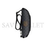 GUCCI GG LARGE CANVAS WITH LEATHER TRIM FANNY 733240 (22*15*4cm) - Image 6