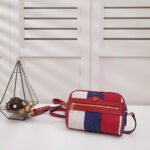 Gucci Ophidia Sylvie Stripe Canvas Mini Bag 517350 - Image 2
