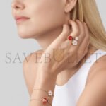 VAN CLEEF ARPELS LUCKY SPRING BRACELET, PLUM BLOSSOM VCARP9V900 - Image 2