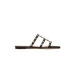 VALENTINO ROCKSTUD FLAT SLIDE SANDAL 5W2S0C49VOD_0NO