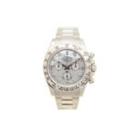 ROLEX DAYTONA WHITE GOLD DIAL WATCH 116509