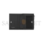 YSL CASSANDRE MATELASS� BI-FOLD WALLET IN GRAIN DE POUDRE LEATHER 575879BOW021000 (10.5*8.5*2.5cm) - Image 4