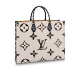 Louis Vuitton Onthego M44675 Ivory/Havana Beige
