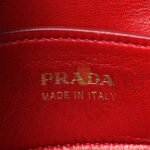 PRADA SAFFIANO CUIR LARGE DOUBLE BAG BLACK FUOCO (35*27*17cm) - Image 5