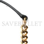 YSL MATELASSE CHEVRON MEDIUM SATCHEL BLACK 1187413 (24*17.5*6cm) - Image 6