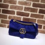 Gucci GG Marmont Velvet Shoulder Bag 443497 - Image 2