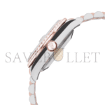 ROLEX DATEJUST 31 OYSTER, 31 MM, OYSTERSTEEL, EVEROSE GOLD AND DIAMONDS WATCH 278381RBR - Image 3