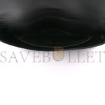 PRADA SPAZZOLATO CLEO FLAP SHOULDER BAG BLACK (22*17*3cm) - Image 4