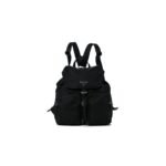 PRADA TESSUTO NYLON SAFFIANO MEDIUM BACKPACK BLACK (29*28*15cm)