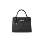 HERM�S MASTER BLACK EPSOM SELLIER KELLY 28 (28*22*10cm)