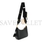 PRADA SAFFIANO LUX RE-EDITION 2005 SHOULDER BAG BLACK (22*17*6cm) - Image 3