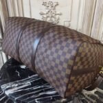 Louis Vuitton Damier Ebene Canvas Keepall Bandouliere 50 N41427 - Image 9