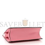 PRADA SAFFIANO CITY CALF LIGHT FRAME BAG PINK (22*18*9cm) - Image 3