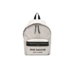 YSL RIVE GAUCHE FABRIC BACKPACK WHITE 5085489J51E9273 (26*35*16cm)