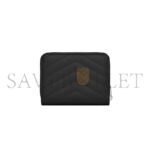 YSL CASSANDRE MATELASS� COMPACT ZIP AROUND WALLET IN GRAIN DE POUDRE LEATHER�668288BOW021000 (12*10*3cm) - Image 2