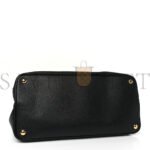 PRADA SAFFIANO CUIR LARGE DOUBLE BAG BLACK FUOCO (35*27*17cm) - Image 3