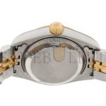 ROLEX STAINLESS STEEL 18K YELLOW GOLD 26MM OYSTER PERPETUAL DATEJUST WATCH CHAMPAGNE 69173 - Image 3