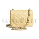 CHANEL CLASSIC FLAP CF LAMBSKIN SHOULDER BAG CROSSBODY BAG A35200 (17*13.5*8cm) - Image 2