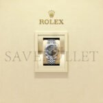 ROLEX DATEJUST 36 OYSTER, 36 MM, OYSTERSTEEL AND WHITE GOLD WATCH 126234-0045 - Image 2