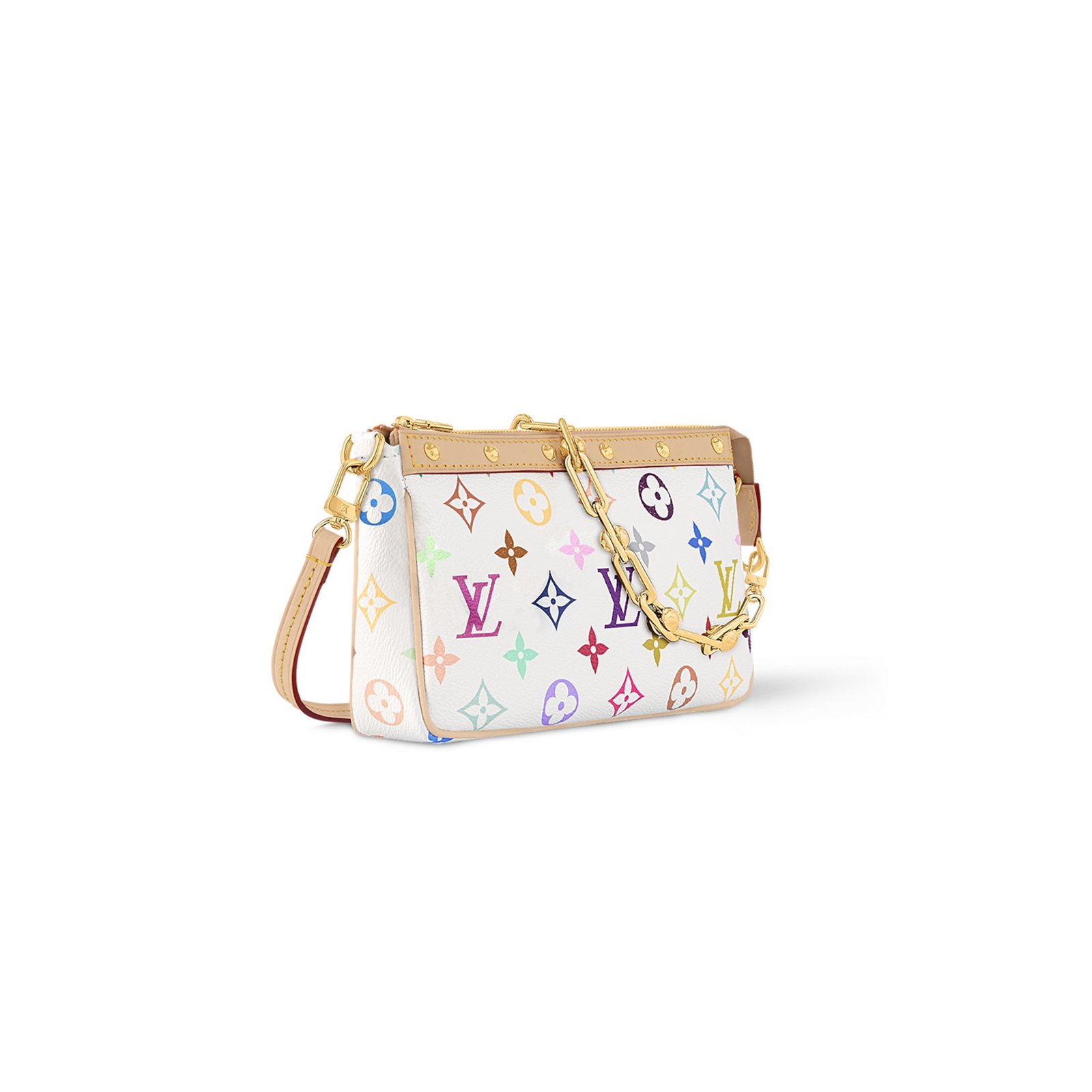 c8b034c0078c1580c38e4564ef9fc22c82ab4ca7 LOUIS VUITTON MURAKAMI LV X TM POCHETTE ACCESSOIRES M13404 (22*13*4cm) - Image 1
