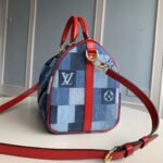 Louis Vuitton Monogram Denim Canvas Speedy Bandoulière 30 M45041 - Image 4