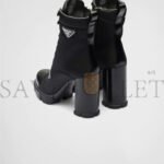 PRADA NYLON AND NUBUCK LEATHER BOOTIES 1T427M - Image 3