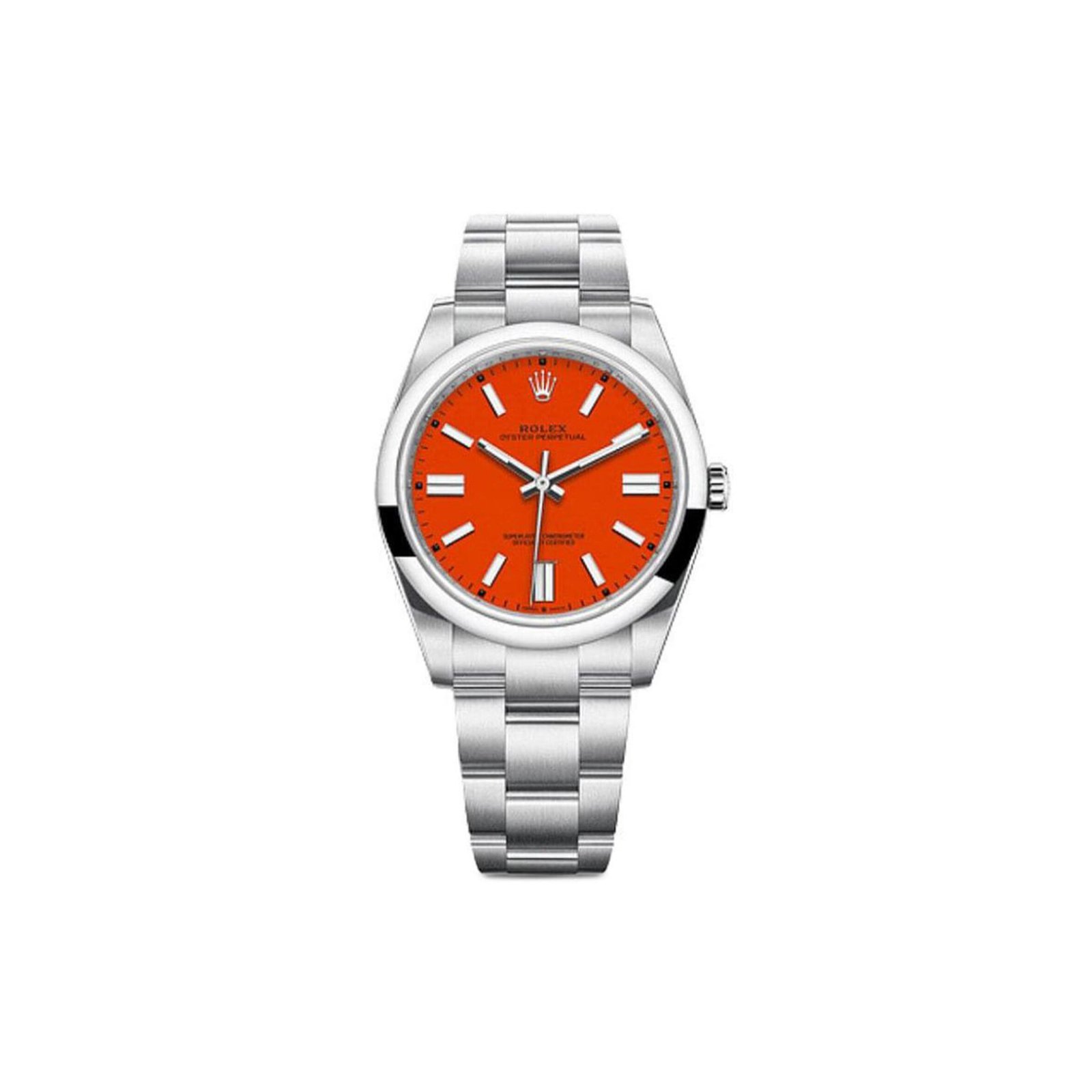 c96dd5a99827e87a7b516fc49bcdd0776d827ecf ROLEX OYSTER PERPETUAL STAINLESS 41MM WATCH 124300 - Image 1