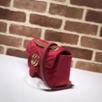 Gucci GG Marmont Velvet Shoulder Bag 446744 - Image 3