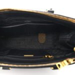 PRADA SAFFIANO MEDIUM GALLERIA DOUBLE ZIP TOTE BLACK (30*23*15cm) - Image 4