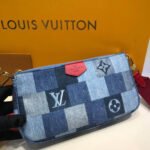 Louis Vuitton Monogram Denim Canvas Multi Pochette Accessoires M44990 - Image 3