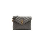 YSL LOULOU MEDIUM CHAIN BAG IN QUILTED LEATHER(32*22*12cm)